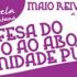 Maio reivindicativo e umha alfombra floral "Eu decido" - Polo Dereito ao Aborto: O domingo 31 de Maio em Compostela