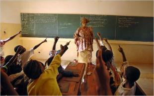 As necesidades de docentes son especialmente agudas en África