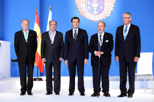 Entrega das Medallas de Galiza aos que ocuparon o cargo de presidentes da Xunta