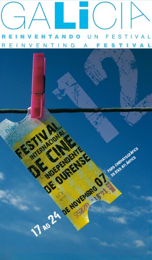 Cartaz do Festival de Cinema de Ourense