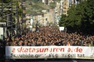 O nacionalismo vasco bótase á rúa contra a detención de líderes da esquerda
