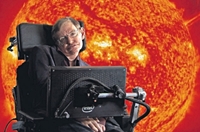 O científico inglés Stephen Hawking