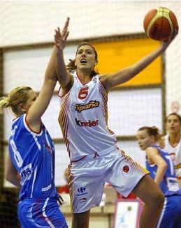 Tamara Abalde, coa selección española