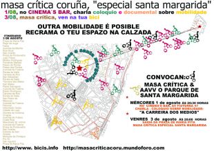 Masa Crítica Coruña "Especial Santa Margarida"