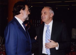 Díez, co líder do PP español, Mariano Rajoy