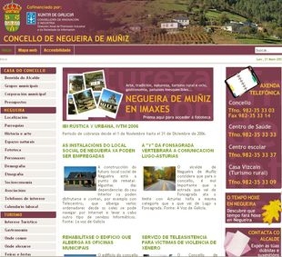 Imaxe da web do Concello de Negueira