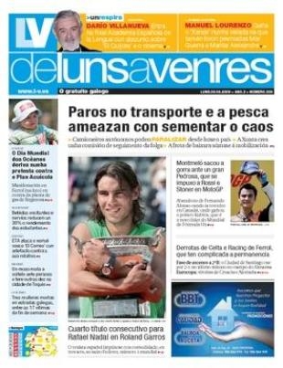 'LV' é o único xornal gratuíto, integramente en galego