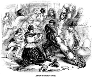Ataque a unha tenda de patacas (1842)