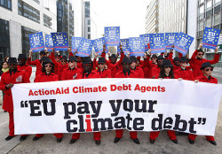 Activistas reclaman en Bruxelas un acordo sobre o gasto