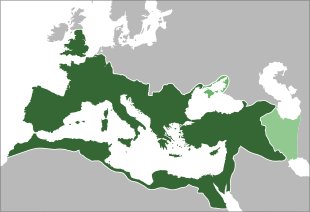 O Imperio Romano, no ano 117