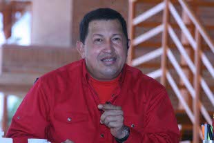 Hugo Chávez, este domingo en Aló Presidente