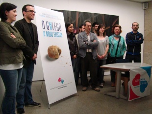 'O galego, o noso existir', lema da plataforma Queremos Galego para o 17 de maio