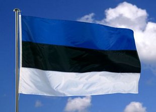 Bandeira de Estonia