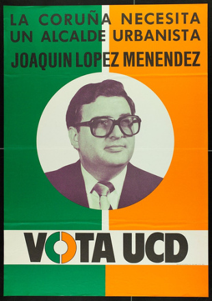 Joaquín González Menéndez foi alcalde da Coruña entre 1981 e 1983, despois dunha moción de censura a Domingos Merino