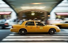 Imaxe dun taxi neoiorquino
