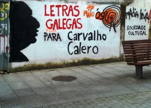 Unha pintada pide o recoñecemento de Carvalho Calero