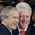 Bush e Clinton están na lista