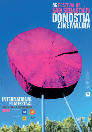 Cartaz da edición 2008 do Festival de Donosti