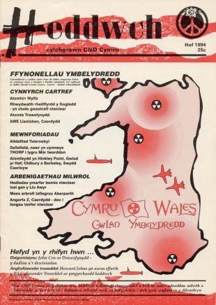 Revista contra a enerxía nuclear en Gales (1994)
