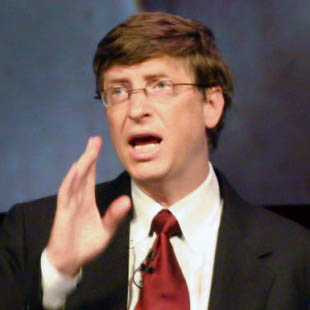 Bill Gates, presidente de Microsoft