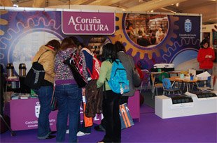 Espazo da Concellaría de Cultura da Coruña na pasada edición do Culturgal
