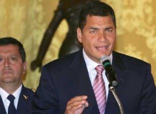 Rafael Correa acusou a Colombia de frustrar a liberación de Betancourt