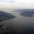 Vista aérea da ría de Vigo
