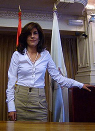 Gloria Lago, presidenta de Galicia Bilingüe