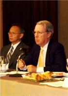 Raymond Burghardt, 'embaixador' de EUA en Taiwán, este martes