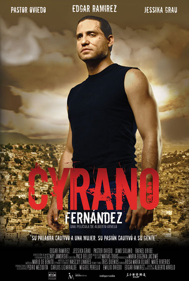 Cartaz do filme venezuelano Cyrano Fern&aacute;ndez.