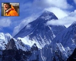 O alpinista e o Monte Everest