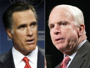 McCain, á dereita, podería tomar unha vantaxe case decisiva nas primarias republicanas poderían