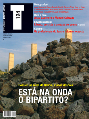 Capa do número 124 (setembro de 2007) da revista TEMPOS Novos