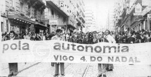 En Vigo reuníronse máis de 300 mil persoas en 1977