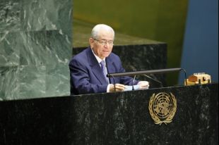 O embaixador Jorge Valero na Asemblea Xeral da ONU