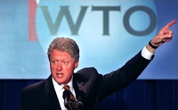 Clinton, presidente dos EUA (01/12/99)