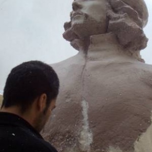 Proxecto de estatua que se construirá en Arxentina