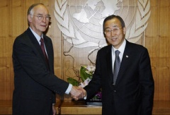 A valoración de van Walsum contradí o último informe de Ban Ki-Moon
