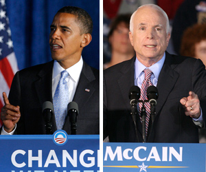 Obama e McCain xa pasaron polo programa