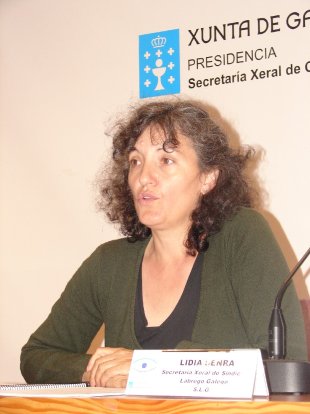 Lidia Senra, secretaria xeral do SLG