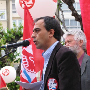 Xosé Antonio Gómez, secretario xeral da UXT-Galicia