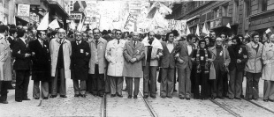 Manifestación do 4 de Nadal de 1977 en Vigo pola Autonomía
