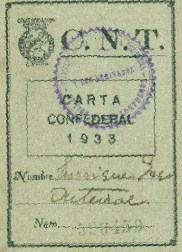 'Carta confederal' da CNT