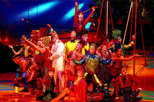 O Cirque du Soleil, incluído na programación