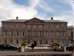 A sede do parlamento irlandés