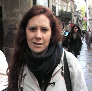 Rocío Rodríguez é portavoz do Foro Galego de Inmigración