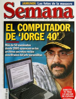 Portada do xornal 'Semana'