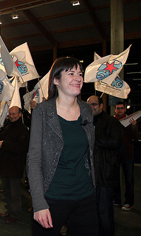 Ana Pontón, a noite de apertura da campaña electoral