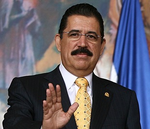 Manuel Zelaya é o presidente constitucional de Honduras