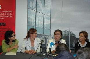 Ana Bustamante, Carme Adán, Mar Martín e Beatriz Cristina Rodríguez.